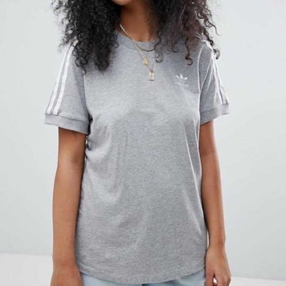 adidas Tops - ADIDAS ORIGINALS 3 Stripe T-Shirt Size XS Women